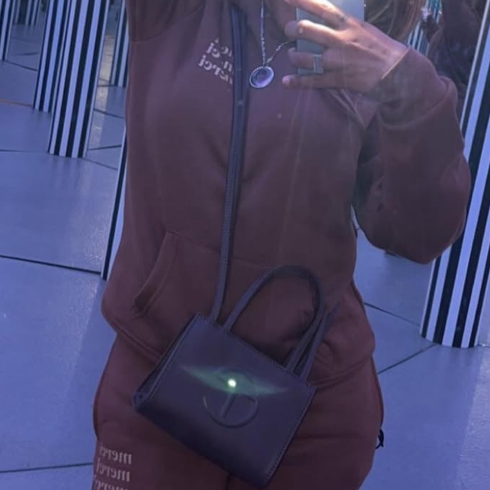 Mini  brown Telfer bag